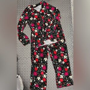 Little Sleepies Floral  Pajama Set